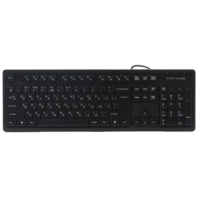 Клавіатура A4 Tech FKS12, USB Black