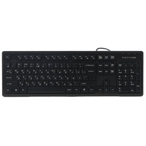Клавіатура A4 Tech FKS12, USB Black