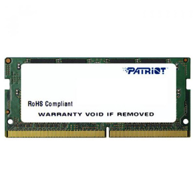 Модуль пам'яті SoDDR 4 4GB 2400 MHz 1.2v Patriot (PSD44G240081S)