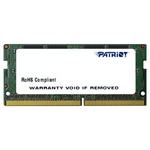 Модуль пам'яті SoDDR 4 4GB 2400 MHz 1.2v Patriot (PSD44G240081S)