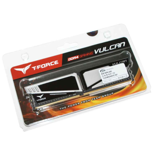 Модуль пам'яті DDR4 8GB 2400 MHz Team T-Force Vulcan (TLGD48G2400HC1401)
