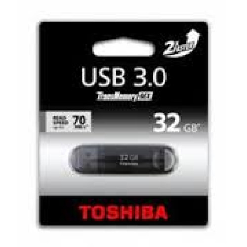 Флеш память USB 32GB Toshiba SURUGA black USB 3.0 (THNV32SUZBLACK(BL5) Black