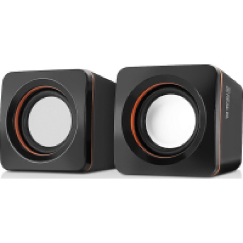 Колонки REAL-EL 2.0 S-13 Black, USB (EL121100021)