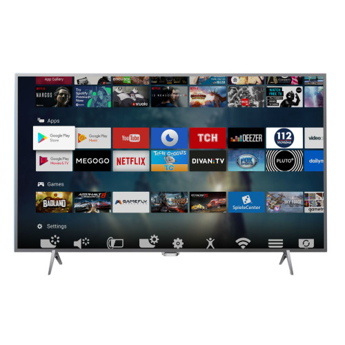 Телевизор Philips 32" 32PFS6402/12, 1920x1080, подсветка Ambilight, 2 TV-тюнера, мощность звука 16 Вт, HDMI x4, 3 х USB, Ethernet, Wi-Fi Miracast, Wi-Fi, Android 6.0, DVB-S2, DVB-S, DVB-C, DVB-T2, DVB-T