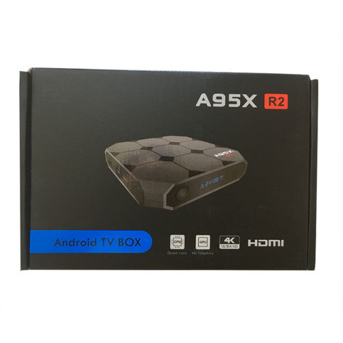 Медиаплеер NexBox A95X R2, Cortex A53 (1.5 GHz), 2GB DDR3 RAM, 16GB Flash ROM, Mali-450, SD/SDHC/MMC, 4K*2K Super HD video, IEEE 802.11b/g/n, Android 5.1