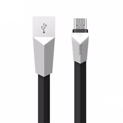 Кабель USB 2 Micro 5PM 1.2 m Hoco Zinc Alloy Rhombic X4