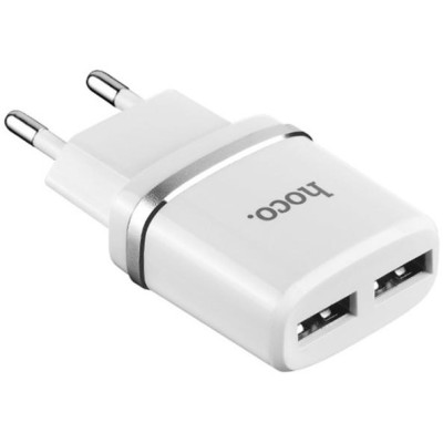 Зарядний пристрій Hoco C33A, 2-USB 2.4A