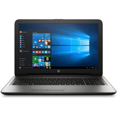 Ноутбук HP 15-BA083NL, (1HH23EA), 15.6" (1366x768), AMD E2-7110 (Quad-Core 1.8 GHz), 4GB DDR4-2133, 500 GB HDD, AMD Radeon R2, DVD Super Multi, Wi-Fi, Bluetooth 4.0, HDMI, Windows 10 Home