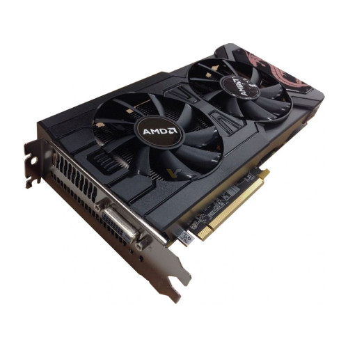 Відеоадаптер ATI Radeon RX 570 4096MB GDDR5 (256Bit) AXRX (AXRX 570 4GBD5-DM) (1105/8000) (DVI, HDMI, 3 x DisplayPort)
