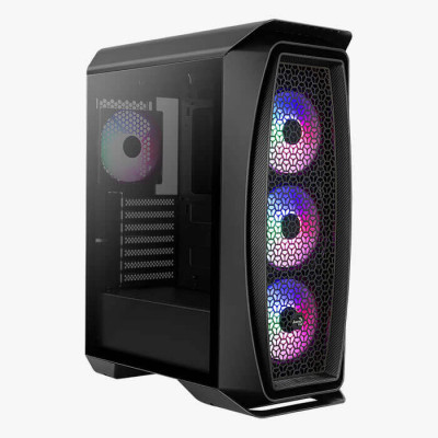 Корпус Aerocool Aero One Frost-G-BK-v1 Black, без БЖ (ACCM-PB17043.11)