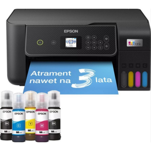 БФП струменевий Epson EcoTank L3280 Фабрика друку, 4 кольора, WI-FI, (C11CJ66426)