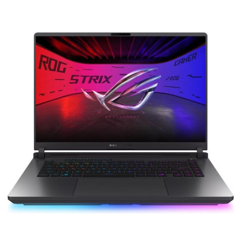 Ноутбук ASUS ROG Strix G16 (G615LW-S5116W) 16" WQXGA IPS, 240Hz, Intel Core Ultra 9-275HX (5.4GHz), 32GB, 1TB, GeForce RTX 5080 16GB, RGB підсвічування клавіатури, 1 x HDMI, 1x Thunderbolt 5, 2x USB 3.2 Gen 2 Type-A, 1x USB 3.2 Gen 2 Type-C, LAN, Wi-