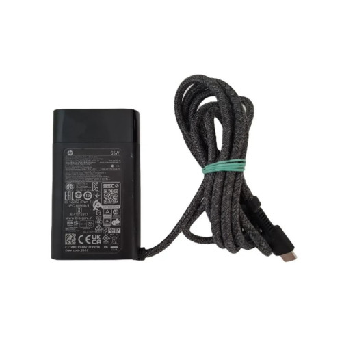 Блок живлення для ноутбука HP 65w slim (oval) Type-C , Original Б.В.