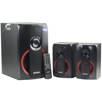 Колонки Sven MS-304 Black, система 2.1, потужність 20 Вт, 2 x 10 Вт