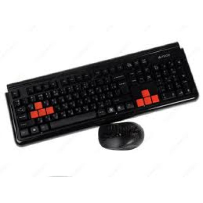 Клавіатура A4 Tech RV1000, Wireless Keyboard + Mouse