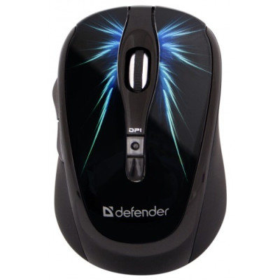 Мишка Defender To-Go MS-575 Nano Carbon, Wireless, USB (Art.52575)