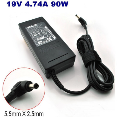 Блок живлення для ноутбука ASUS 19V, 4.74A, 90W, (5.5x2.5mm) High-copy