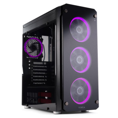 Корпус Vinga Gryphon, ATX, Black