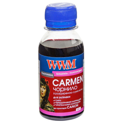 Чорнило WWM Canon Universal CARMEN Magenta, (CU/M-2) 100 г