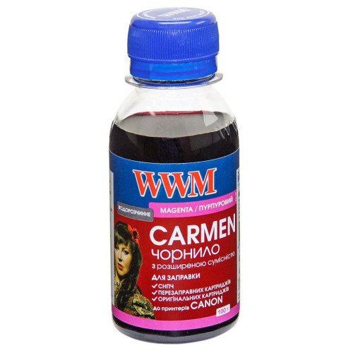 Чорнило WWM Canon Universal CARMEN Magenta, (CU/M-2) 100 г