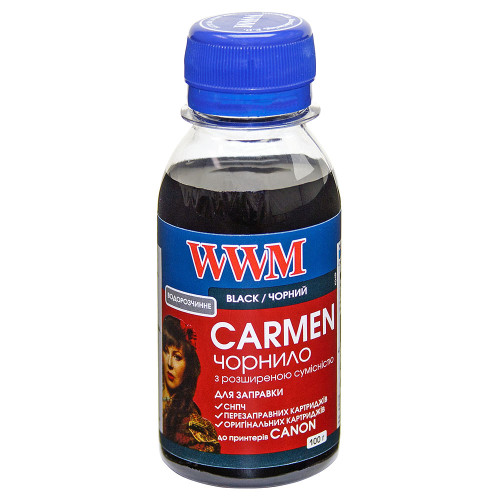 Чорнило WWM Canon Universal CARMEN Black, (CU/B-2) 100 г