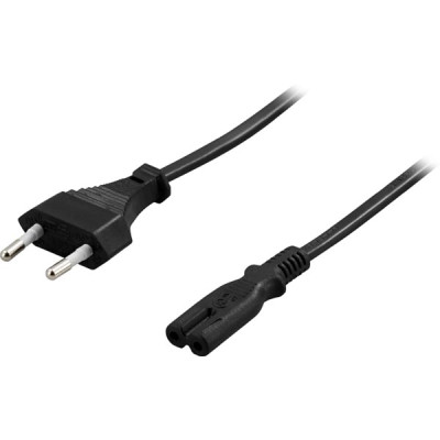 Кабель Power для бытовой техники, 1.2 м, 0.5mm, CEE 7/16 2 pin (PC-184/2 CEE7/16-C7-CCA12)