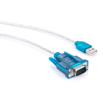 Перехідник USB 2.0 - COM, (9pin) 1.2m Vinga (USBCOM01-1.2)