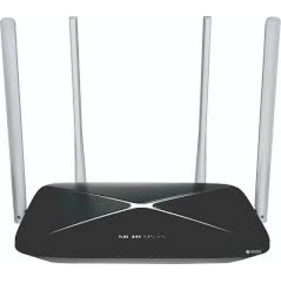 Маршрутизатор Mercusys AC12, (300M Wi-Fi Router, 2.4 - 5 GHz, 802.11n/g/b/ac, 4-port Switch)