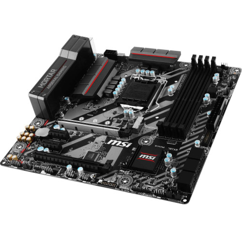 Материнська плата MSI B250M Mortar mATX, Socket 1151, 6-е и 7-е поколение Intel Core i7/Core i5/Core i3/, Intel, Intel B250, DDR4, 64GB, 1 x PCIe 3.0 x1, 1x PCI-Eх 3.0 x16, 1 x TPM, 6 x SATA III, 1 x USB 3.1, 2-х USB 2.0, UEFI
