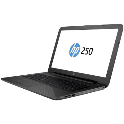 Ноутбук HP 250 G5 (W4M72EA), 15.6" (1366x768) LED, матовый, Intel Celeron N3060 (1.6 ГГц), RAM 4 ГБ DDR3L, 500Gb, Intel HD Graphics, DVD-RW, LAN, Wi-Fi, Bluetooth, веб-камера, Windows 10 Home
