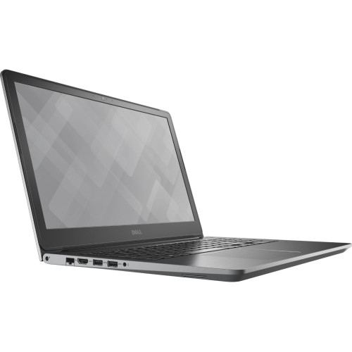 Ноутбук Dell Vostro 3568, 15.6 (1366x768) HD, Intel Core i5-7200U (2.5 - 2.8 GHz), 4GB DDR4 2133MHz, 500GB HDD, Intel HD Graphics, Wi-Fi, Bluetooth 4.0, DVD±RW, 4-cell, Windows 10 Pro