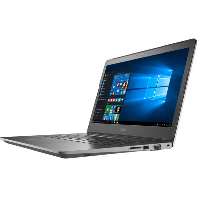 Ноутбук Dell Vostro 5468, 14 (1366x768) HD, Intel Core i5-7200U (2.5 - 2.8 GHz), 4GB DDR4 2133MHz, 500GB HDD, Intel HD Graphics, Wi-Fi, Bluetooth 4.0, 4-cell, Windows 10 Pro