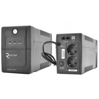 Джерело безперебійного живлення Ritar RTP800L (480W) Standby-L (RTP800L)