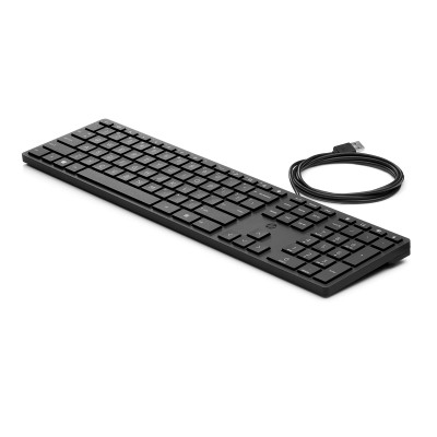 Клавіатура HP HSA-P010K Black, USB (L96909-061) (UA гравіювання)