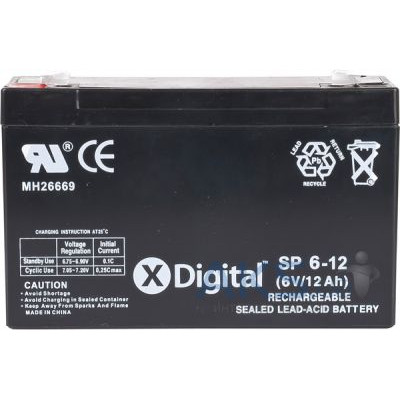 Акумулятор для ДБЖ X-Digital SP 6-12 (SW6120)