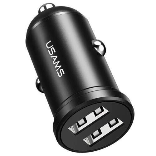 Автомобільний адаптер Usams C20 2.4A 2 x USB