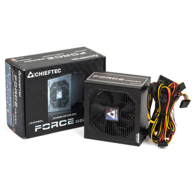 Блок живлення 500W Chieftec (CPS-500S), ATX2.3, вентилятор: 120 мм, активний PFC