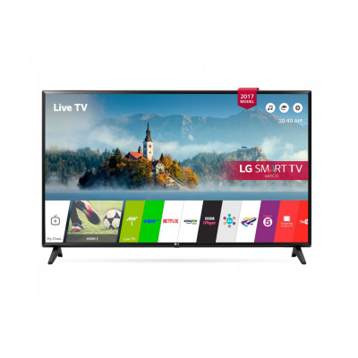 Телевизор LG 43" 43LJ594V, 1920x1080, 1080p Full HD, 50 Гц, мощность звука 10 Вт, HDMI x3, Ethernet, Wi-Fi, Smart TV, DVB-Т2, DVB-C, DVB-S2