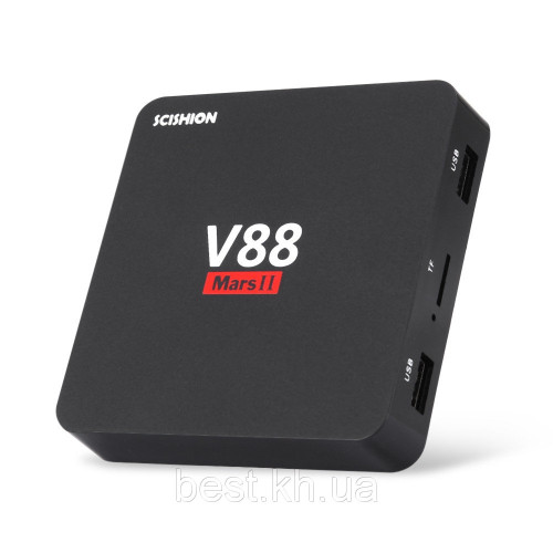 Медиаплеер Scishion V88 Mars 2, Mali-400, CPU: RK3229 1.5GHz,Quad Core, RAM: 2G, ROM: 8G, Android 5.1