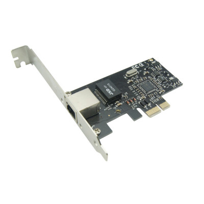 Мережева плата Dynamode Realtek RTL8111C 10/100/1000 Мбит/с, PCI-E 1 порт 