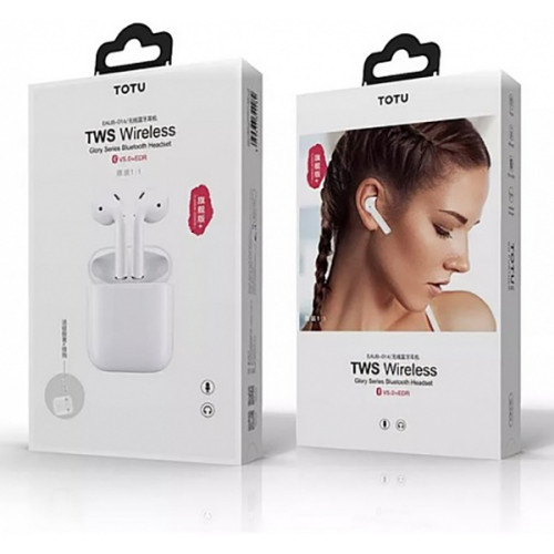 Наушники TOTU Tws Wireless (EAUB-014), bluetooth V5.0+EDR