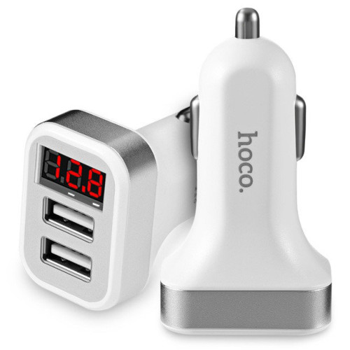 Автомобільний адаптер Hoco Z3 (2-USB) 3.1A (HPQS-21)