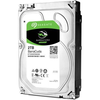 Жорсткий диск HDD 2TB Seagate 7200 SATA3 64Mb (ST2000DM006) BarraCuda 