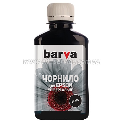 Чорнило BARVA EPSON Universal №1 180г BLACK (EU1-451)
