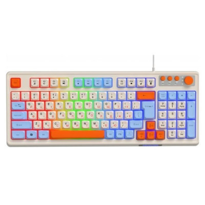 Клавіатура Maxxter KBG-3C01-UA, White