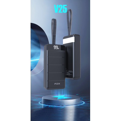Портативні акумулятори (Power Bank) PZX V25 30000mAh
