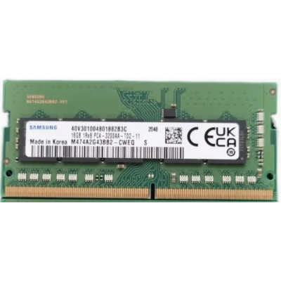 Модуль пам'яті SoDDR 4 16GB 3200 MHz 1.2v Samsung (M474A2G43BB2-CWE)