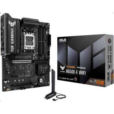 Материнська плата Asus TUF GAMING B650E-E WIFI, (sAM5, AMD B650, PCI-Ex16, 4xDDR5, 3xM.2)