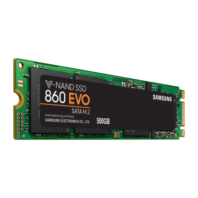 Накопитель M.2 SSD 500GB Samsung 860 Evo V-NAND 550 mb/s, 520 mb/s (MLC) (MZ-N6E500BW)