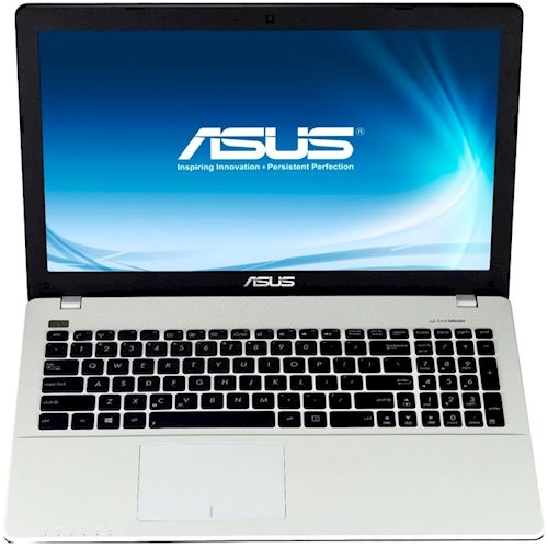 Ноутбук Asus X550CC (X550CC-XX879D) White 15.6" (1366x768) HD LED, глянцевый, Intel Pentium 2117U (1.8 ГГц), RAM 4 ГБ, HDD 500 ГБ, nVidia GeForce GT 720M, 2 ГБ, DVD Super Multi, Wi-Fi, Bluetooth, веб-камера, DOS, 2.3 кг, темно-серый